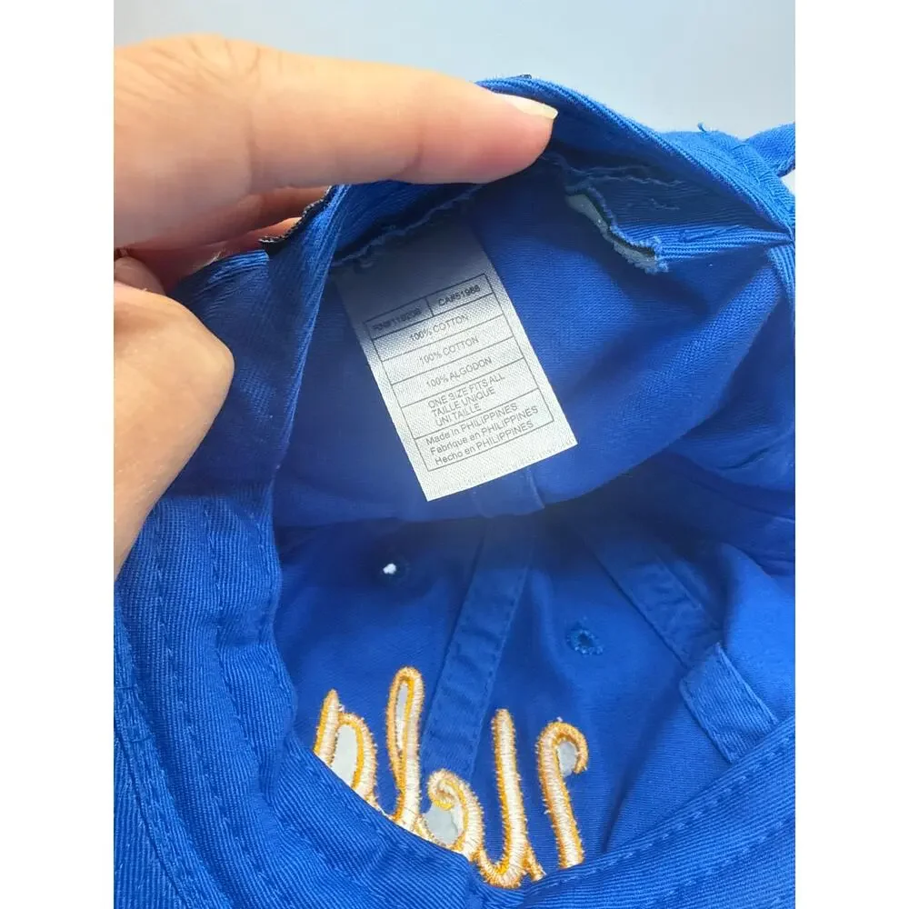 UCLA Bruins Basketball Adidas Blue Gold Adjustable Hat Cap NCAA